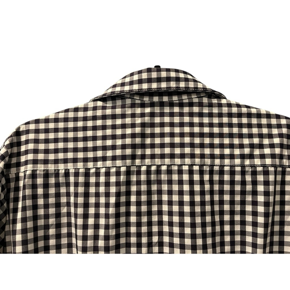 Mizzen + Main Size Large Trim Fit Long Sleeve Button Down Shirt Checkered Men's - Picture 6 of 6